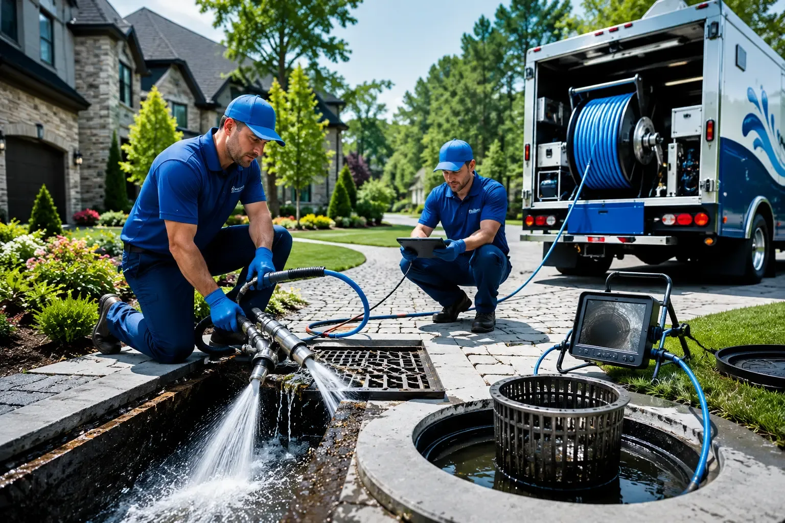 Local outdoor drain cleaning professionals in Terril, IA